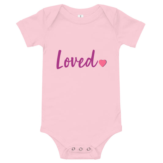 loved Baby short sleeve one piece