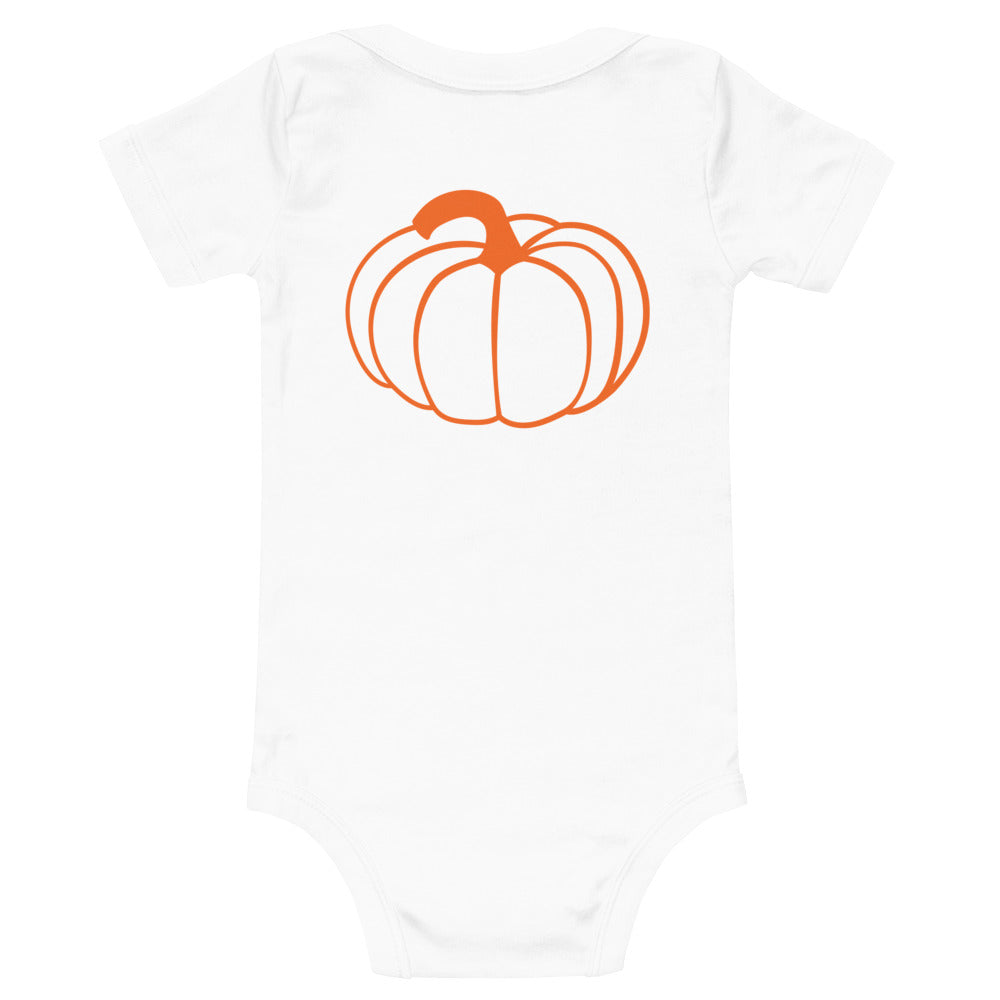 cutest little pumpkin Baby short sleeve one piece