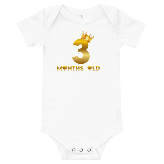 3 Month Baby short sleeve one piece
