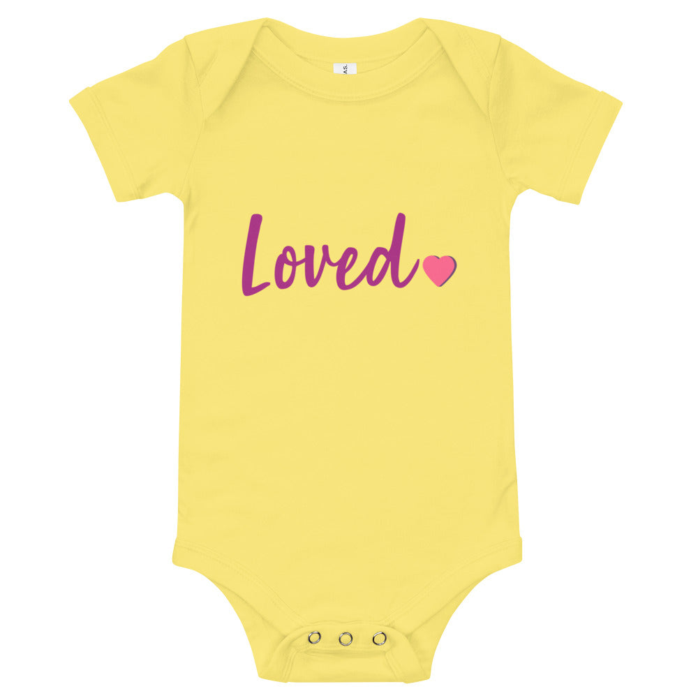loved Baby short sleeve one piece