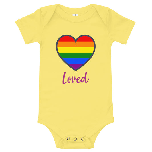Loved Baby short sleeve one piece