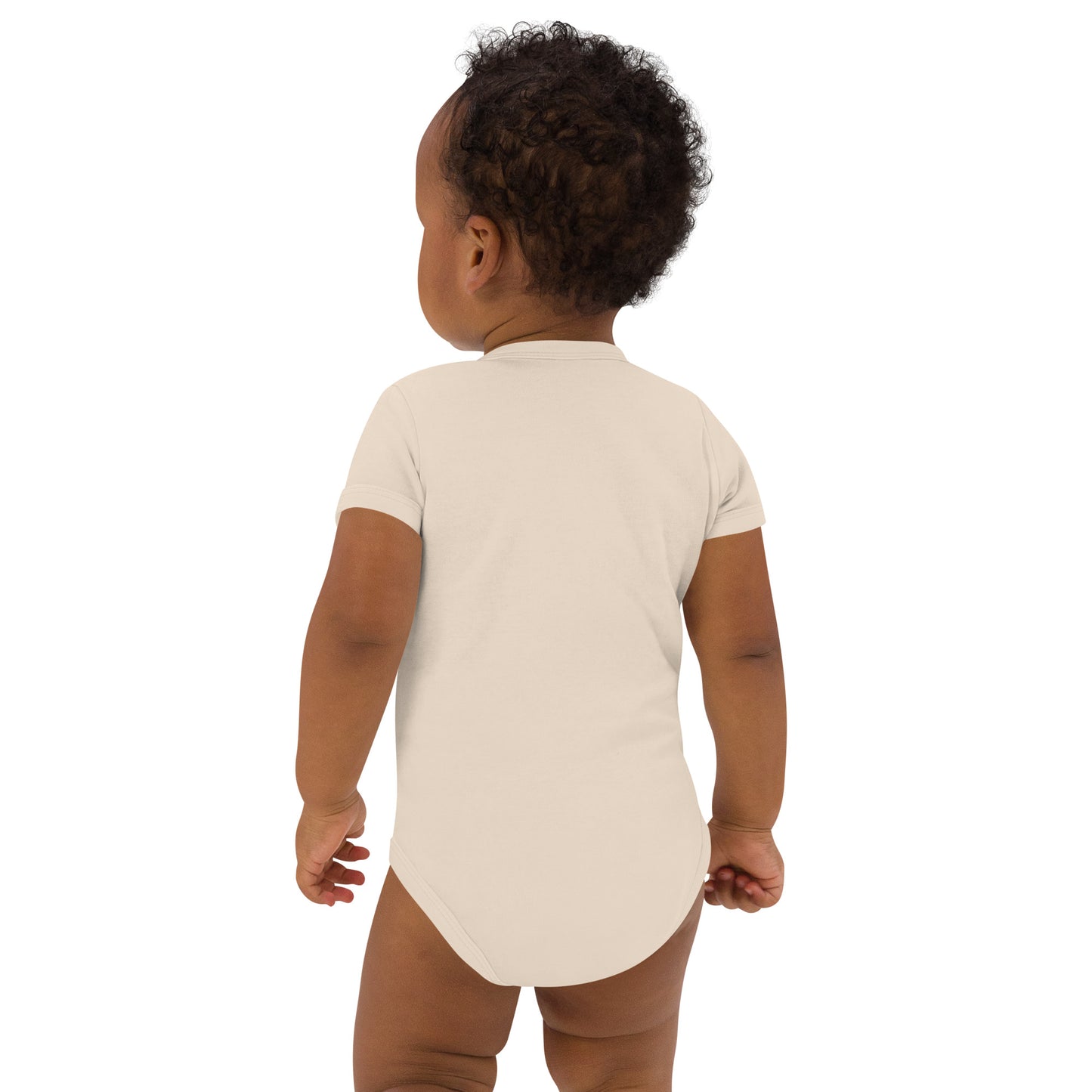Organic Cotton Pea Pod baby bodysuit