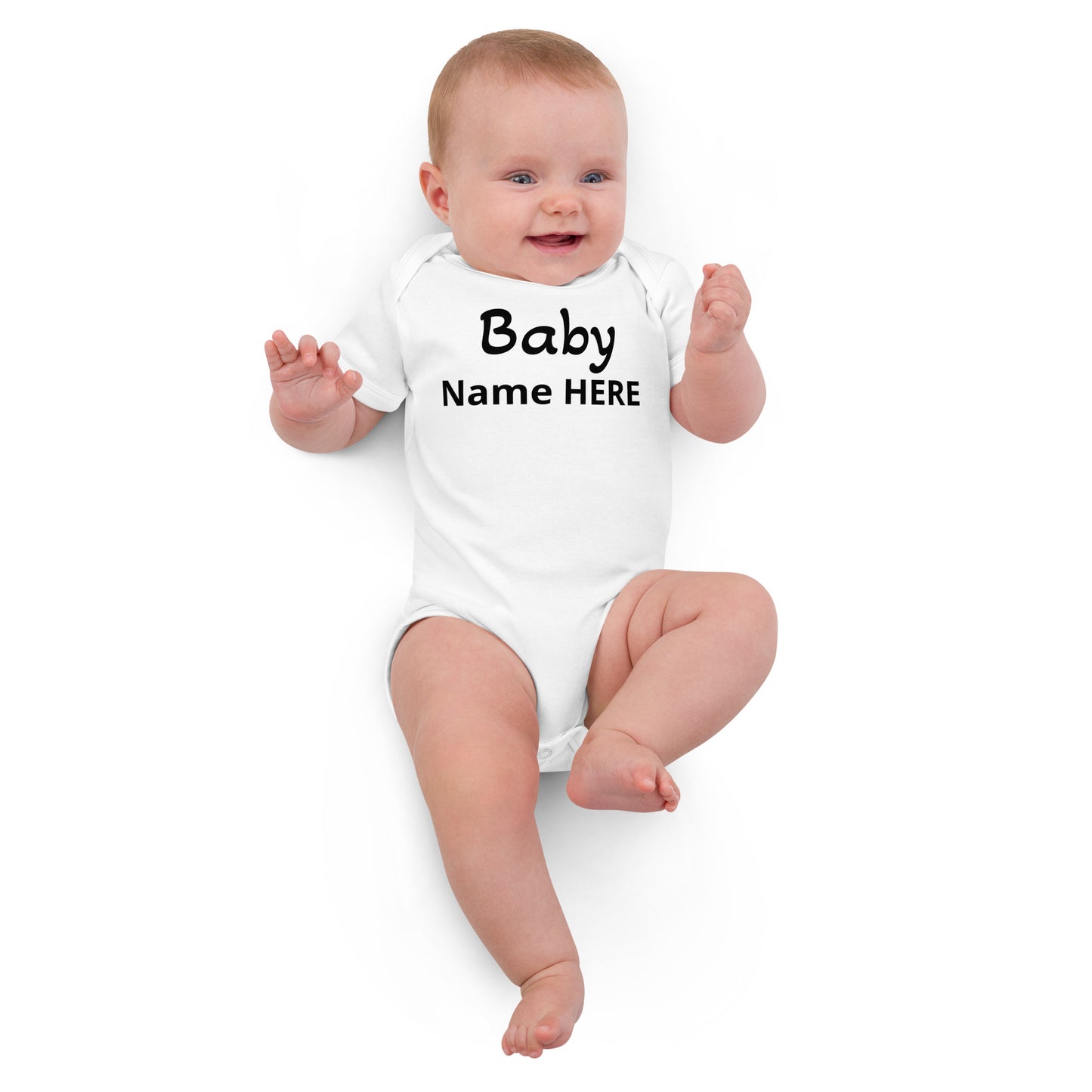 Organic cotton baby bodysuit