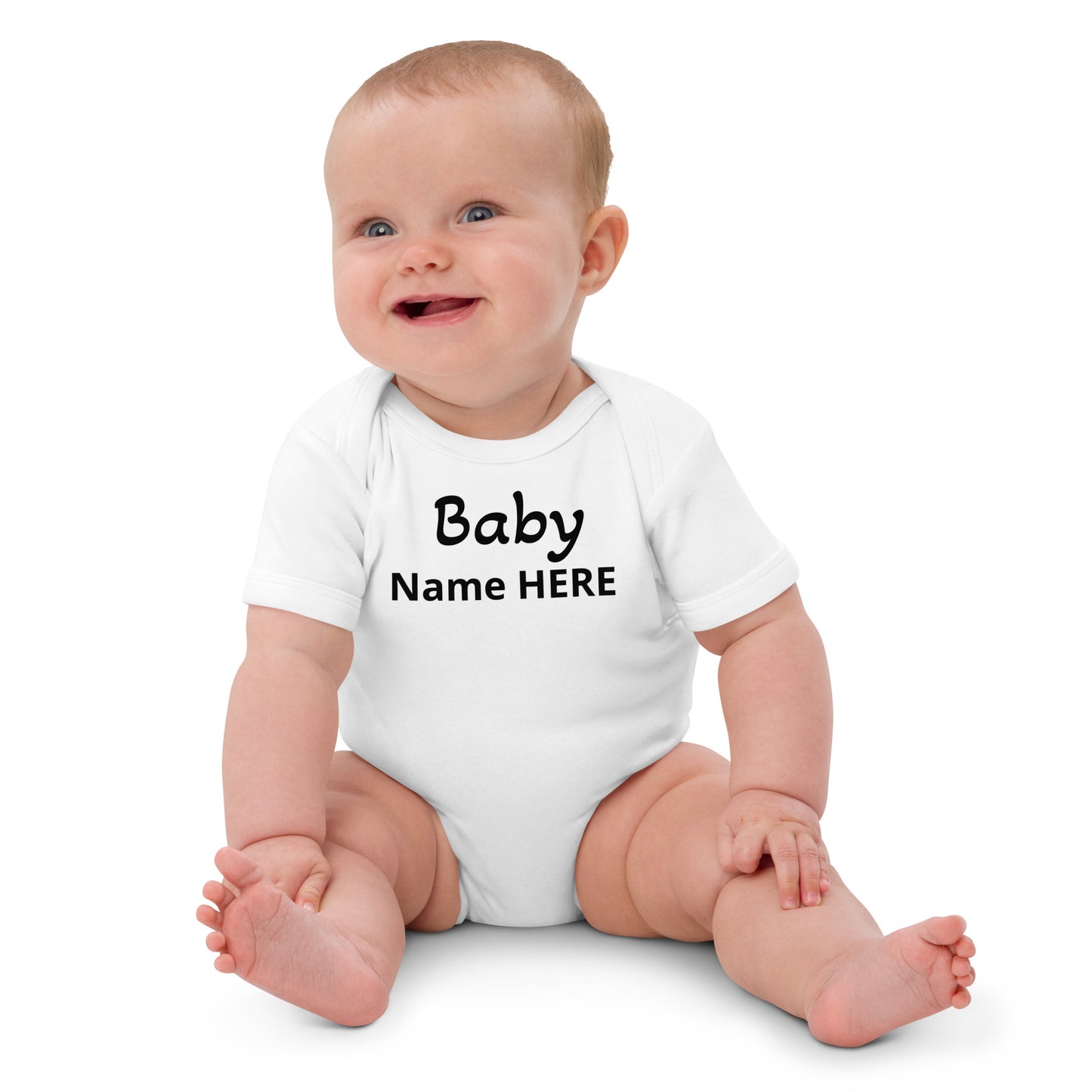 Organic cotton baby bodysuit