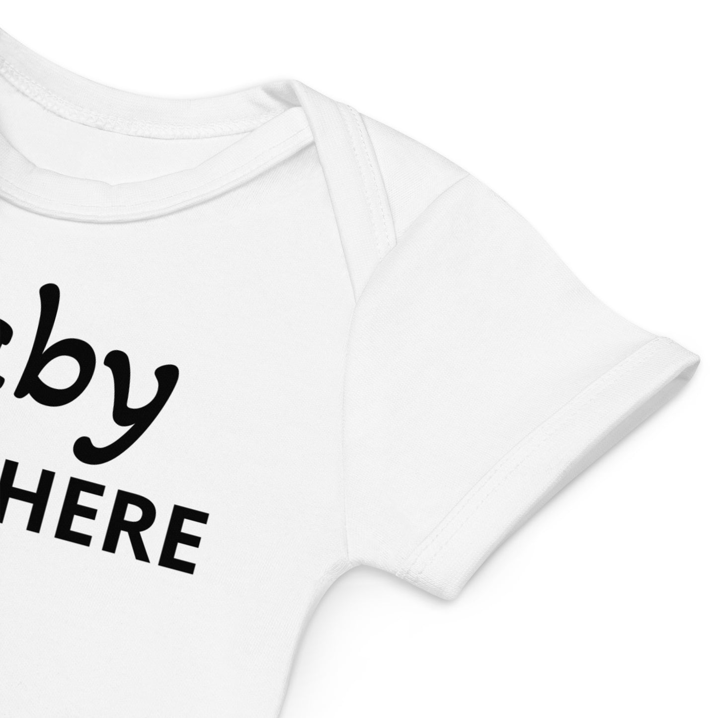 Organic cotton baby bodysuit
