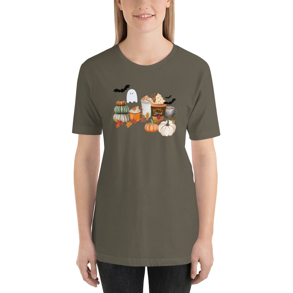 fall coffee t-shirt