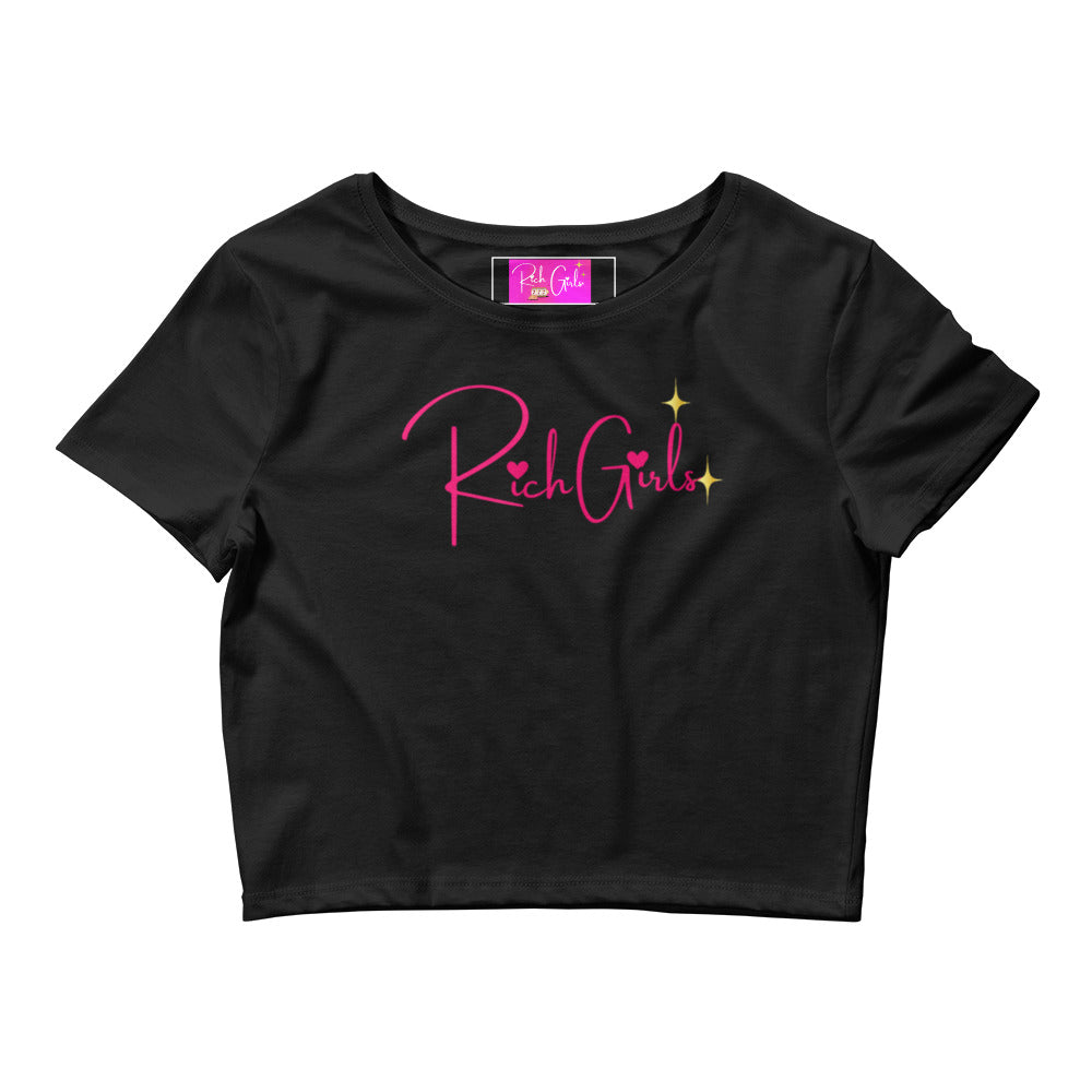Rich Girls  Crop Tee